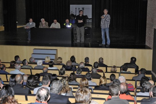 Imatge de l'Auditori, durant la trobada