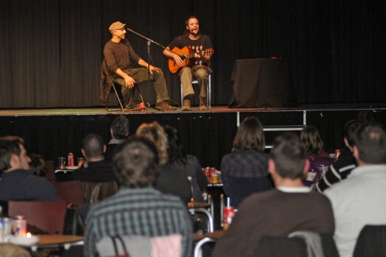 Cafèclown amb Josep Roca Canal, a la Setmana del Pallasso de 2011