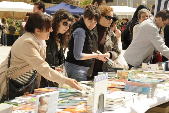 Imatge de Sant Jordi, l'any 2011