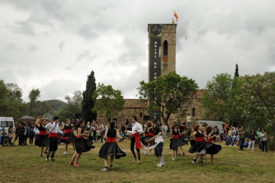 El grup de Ball de Gitanes va poder dur a terme la seva actuació