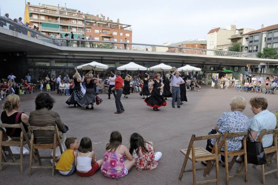 Imatge d'una de les actuacions de la Mostra de Dansa del passat 2 de juny