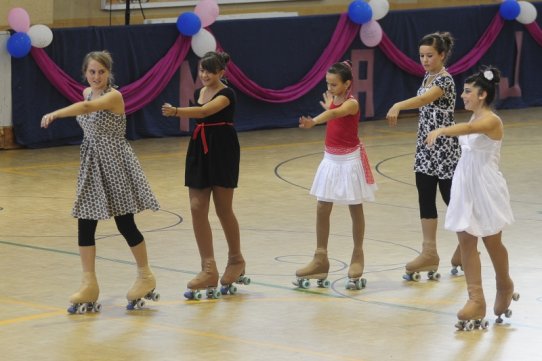 Una edició anterior del Festival de Patinatge de Festa Major