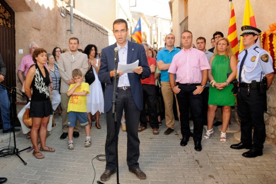 L'acte institucional amb motiu de la Diada Nacional de Catalunya, l'any 2011