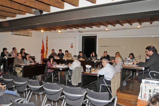 Imatge del Ple ordinari del 27 de novembre de 2012