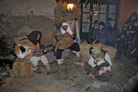 Imatge del Pessebre vivent de Sant Feliu del Racó, l'any 2011