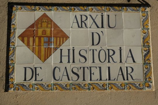 Placa de l'arxiu