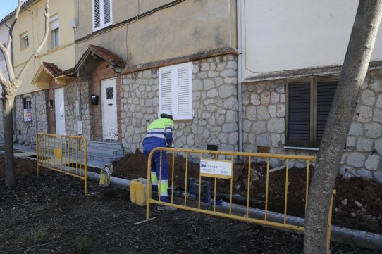 Obres de renovació de la xarxa d'aigua potable a l'Av. Josep M. Valls