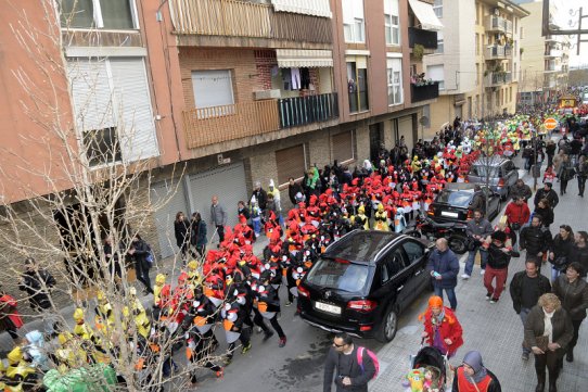 La Rua va reunir unes 3.000 persones, entre públic i participants