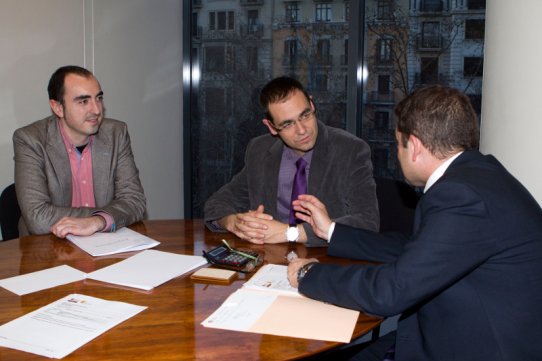 Reunió de la Mesa de concertació de la Diputació de Barcelona amb l'Ajuntament de Castellar del Vallès  (autor: Óscar Giralt)