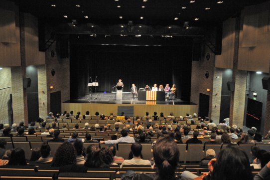 Aspecte de l'Auditori durant els Jocs Florals de 2012