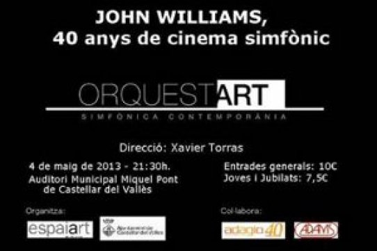 Fragment del cartell del concert