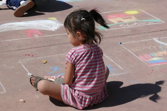 Imatge d'una edició anterior de la Pintada al Carrer per a Tots