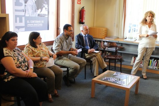 L'acte va comptar amb l'assistència del director dels Serveis Territorials del Departament d’Ensenyament al Vallès Occidental, Lluís Baulenes (foto: R.G.)