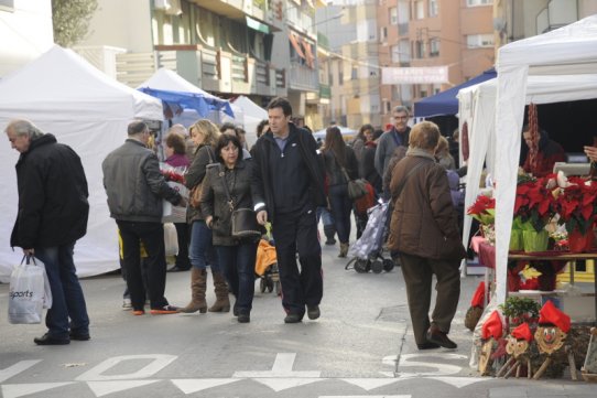 Imatge de la Fira de Sant Esteve, l'any 2012