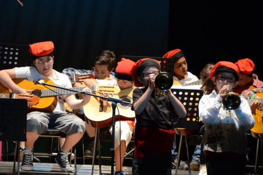 Imatge d'un concert anterior dels alumnes d'Artcàdia