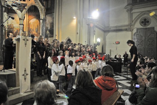 Imatge del Concert de Nadal 2012 de les Corals Sant Esteve i Xiribec