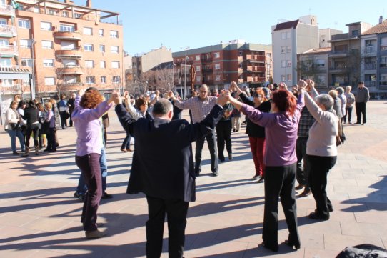 Les sardanes també van ser presents a les activitats de La Marató d'enguany a Castellar