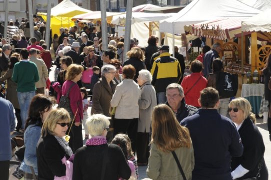 Imatge d'una edició anterior de la Fira de Sant Josep