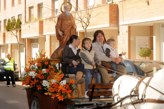 Passada de cavalleries i carruatges dels Tres Tombs